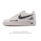 Company-grade Nike Air Force 1 '07 Low platform sneakers, featuring a thick sole  Company-grade Nike Air Force 1 '07 Low platform sneakers, featuring a thick sole