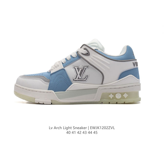 180 Louis Vuitton Lv 3D Logo Lv Louis Vuitton Trainer Sneaker Low 40-45 Ewjk1202