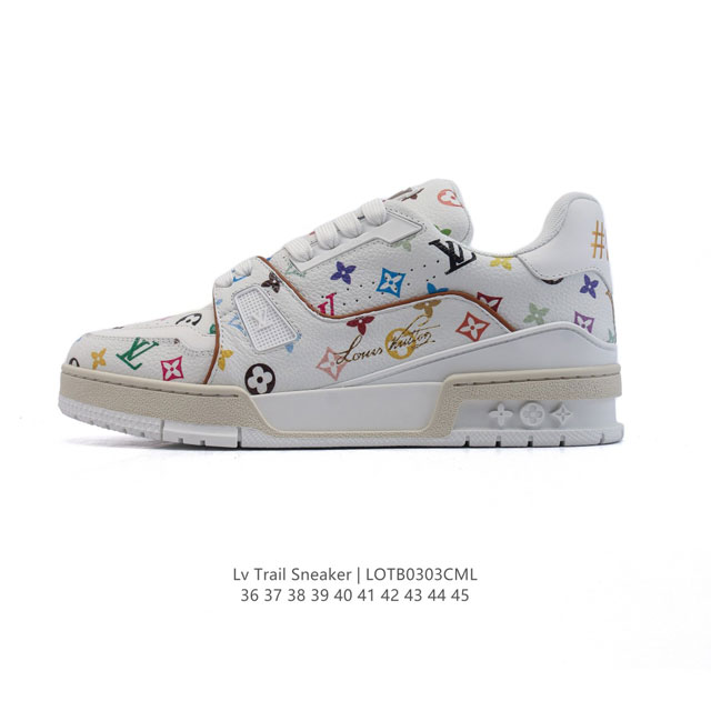 480 Louis Vuitton Lv 3D Logo Lv Louis Vuitton Trainer Sneaker Low 36-45 Lotb0303