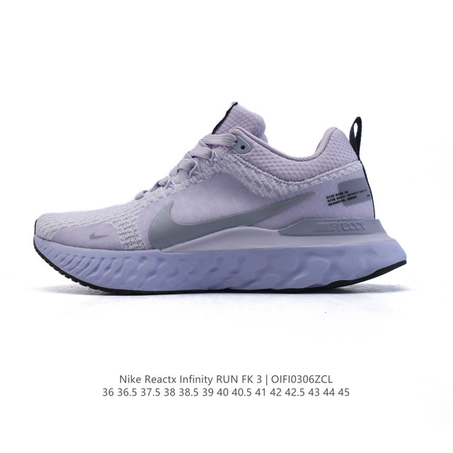 170 Nike React Infinity Run Fk 3 Prm Nike React Flyknit Flyknit Dz3014 36-45 Oif