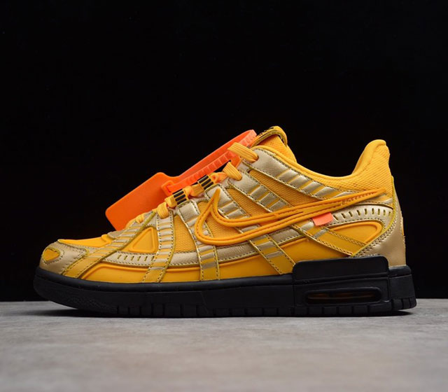 Off-White x Nike Air Rubber Dunk University Gold CU6015-700 36 36.5 37.5 38 38.