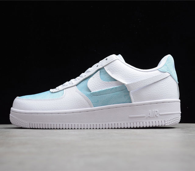 Air Force 1 Low LXX Glacier Blue AF1 DJ9880-400 Swoosh Logo 36 36.5 37 38 38.5