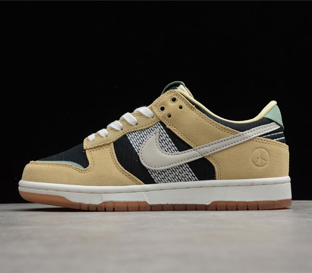 NK Dunk Low Rooted Peace 2.0 DJ4671-294 Nike Dunk Low Sashiko Swooshy 36 36.5 3