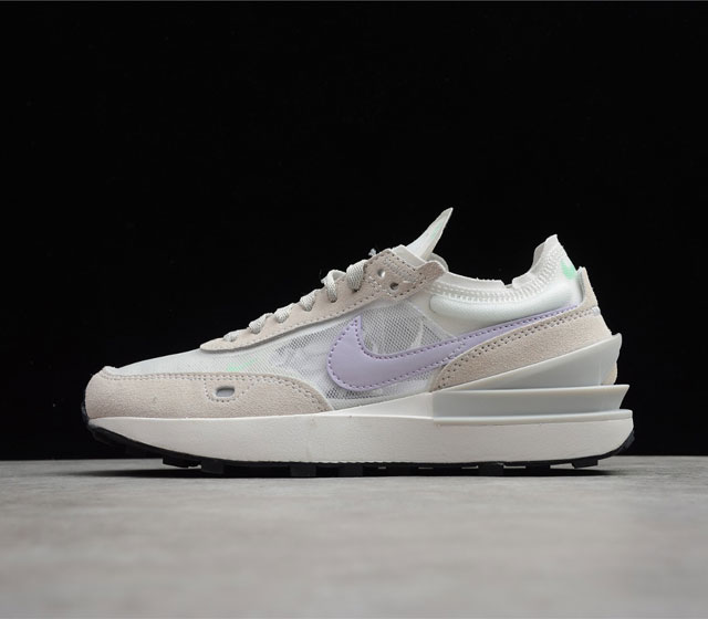 NK Waffle One Infinite Lilac Sacai DC2533-101 Nike Daybreak Swoosh Sacai x Nike