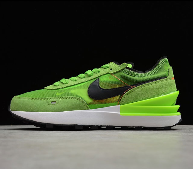 NK Waffle One Electric Green Sacai DA7995-300 Nike Waffle One Waffle Nike 36 36