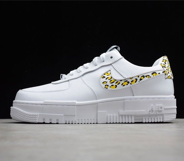 NK Air Force 1 Pixel Leopard AF1 DH9632-101 Nike Air Force 1 Low Swoosh AF1 36