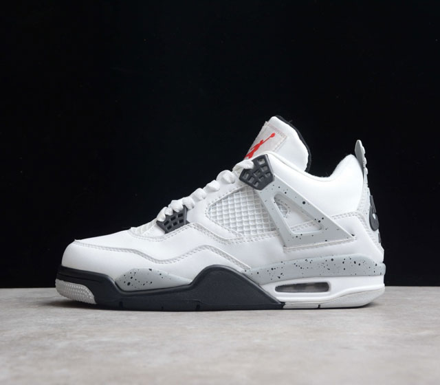 Air Jordan 4 White Cement AJ4 840606-192 36 36.5 37.5 38 38.5 39 40 40.5 41 42 4