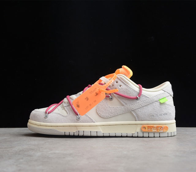 GZ Off-White x NK Dunk Low The 50 NO.35 DJ0950-114 36 36.5 37.5 38 38.5 39 40 4