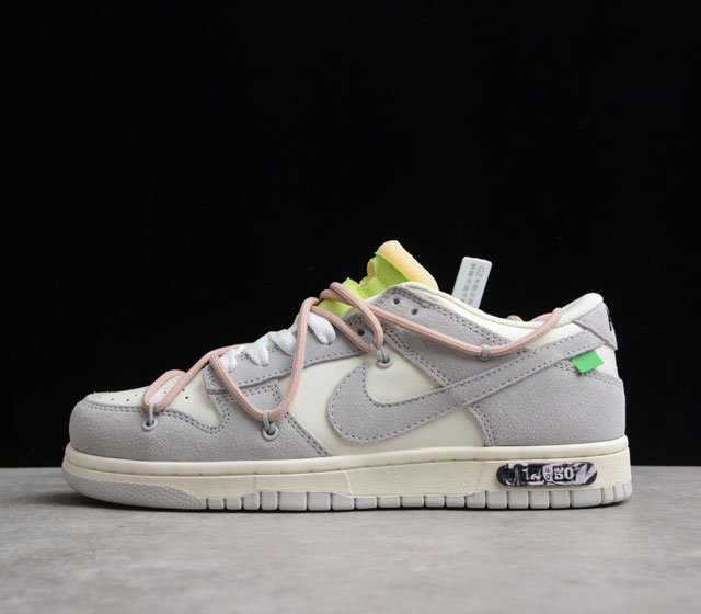 GZ Off-White x Nike Dunk Low THE 50 NO.12 EM1602-113 36 36.5 37.5 38 38.5 39 40