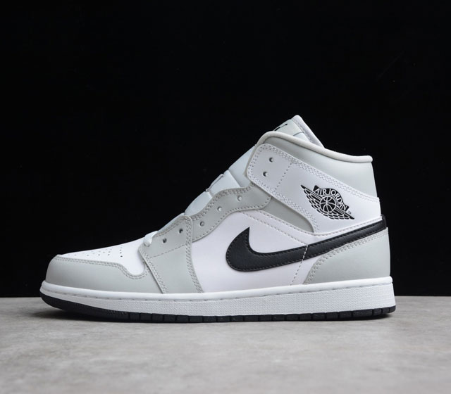 CJ Air Jordan 1 Mid Light Smoke Grey AJ1 BQ6472-015 35.5 36 36.5 37.5 38 38.5 3