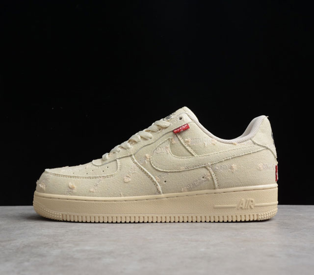 Levi s x NK Air Force 1 Low 315122-112 solo Size 36 36.5 37.5 38 38.5 39 40 40.