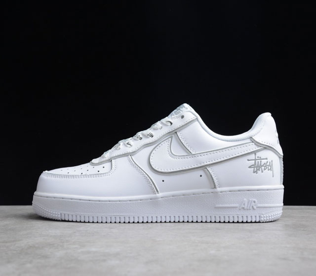 NK Air Force Low Stussy 3M BQ6246-019 Air Force 1 36 36.5 37.5 38 38.5 39 40 40