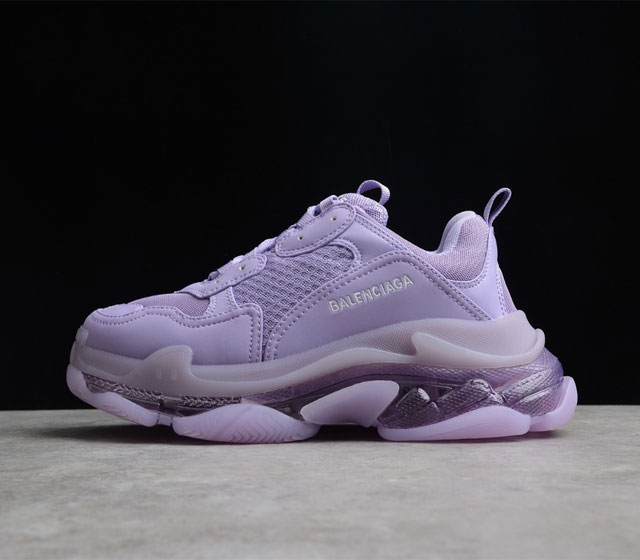 Balenciaga Triple S Clear Sole 544351-W2GA1-5890 35 36 37 38 39 40 41 42 43 44