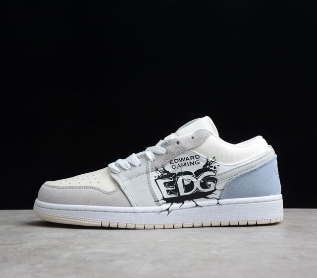 EDE Air Jordan 1 Low Paris AJ1 EDG DIY CV3043-100 Air Jordan 1 Low 36 36.5 37.5