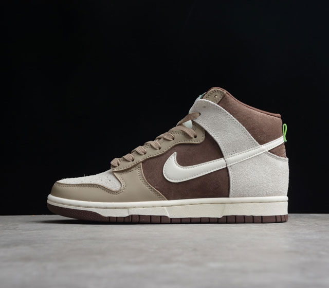 Nike Dunk High Retro PRM Light Chocolate DH5348-100 Dunk 1985 Dunk - 36-39