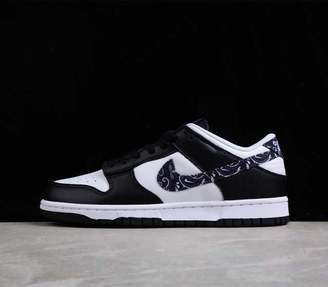 Nk SB Dunk Low Black Paisley SB DH4401-100 36 36.5 37.5 38 38.5 39 40 40.5 41 4