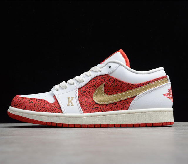 CJ Air Jordan 1 Low AJ1 DJ5185-100 A AJ +AJ + + SIZE 40 40.5 41 42 42.5 43 44 4