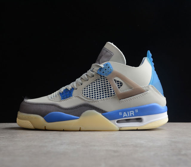 Off-White x Air Jordan 4 Retro Sail AJ4 4 OW CV9388-101 98% Z 40 40.5 41 42 42.