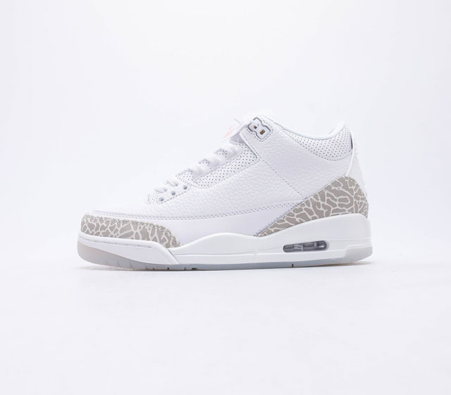 Air Jordan 3 Retro White 136064-111 36 36.5 37.5 38 38.5 39 40 40.5 41 42 42.5