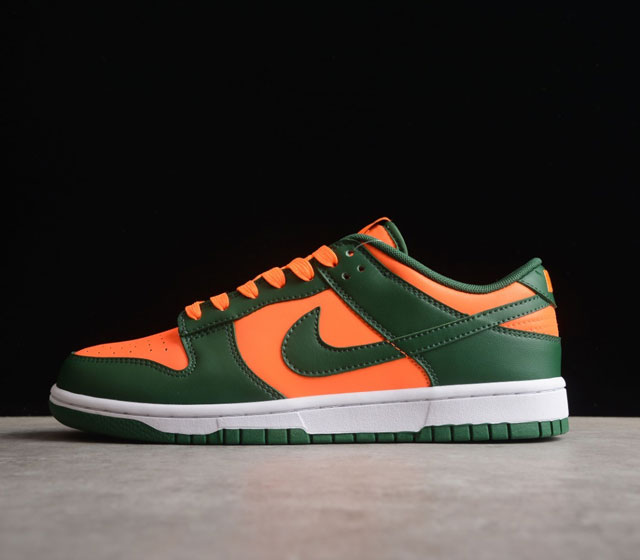 Nike Dunk Low Miami Hurricanes DD1391-300 SIZE 36 36.5 37.5 38 38.5 39 40 40.5