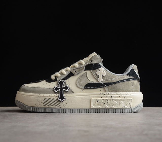 Chrome Hearts x Nk Air Force 1 07 Low CW6688-803 36 36.5 37.5 38 38.5 39 40 40.