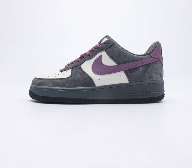 0 Nike Air Force 1 Low 07 Grey purple NFC CW1188-111 36 36.5 37.5 38 38.5 39 40