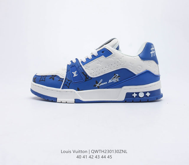 Louis Vuitton LV ZP 3D Logo LV Louis vuitton Trainer Sneaker Low 40-45 QWTH0130