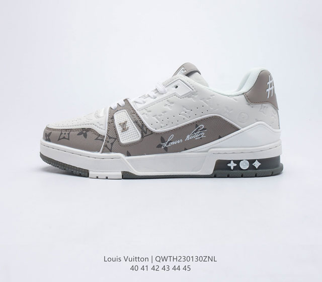 Louis Vuitton LV ZP 3D Logo LV Louis vuitton Trainer Sneaker Low 40-45 QWTH0130