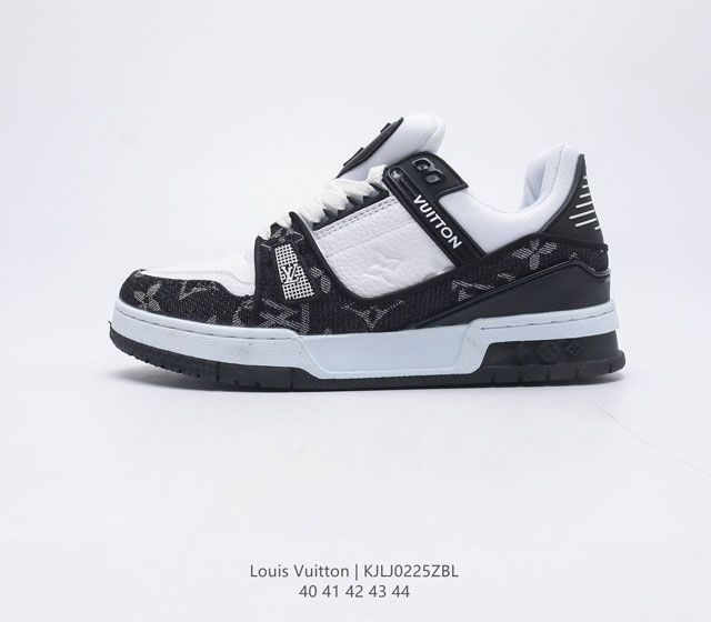 Louis Vuitton LV ZP 3D Logo LV Louis vuitton Trainer Sneaker Low 40 44 KJLJ0225