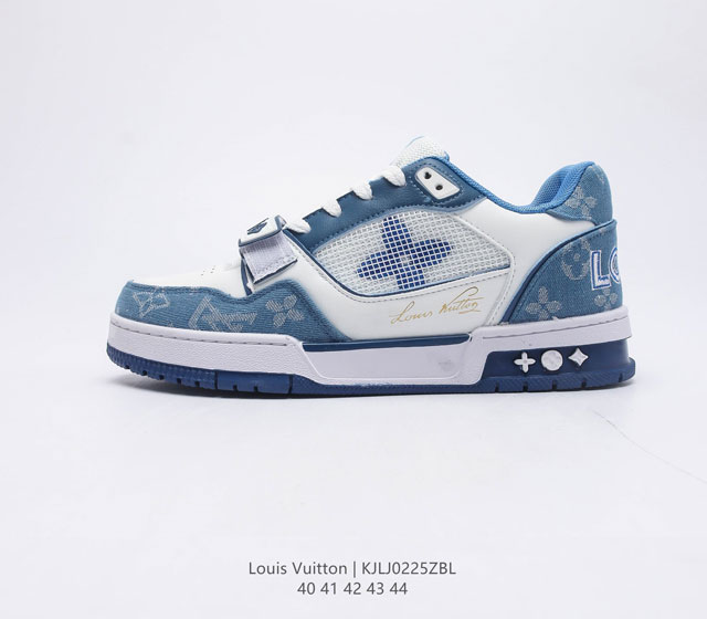 Louis Vuitton LV ZP 3D Logo LV Louis vuitton Trainer Sneaker Low 40 44 KJLJ0225