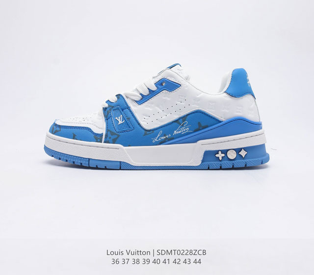 Louis Vuitton LV ZP 3D Logo LV Louis vuitton Trainer Sneaker Low 36 44 SDMT0228