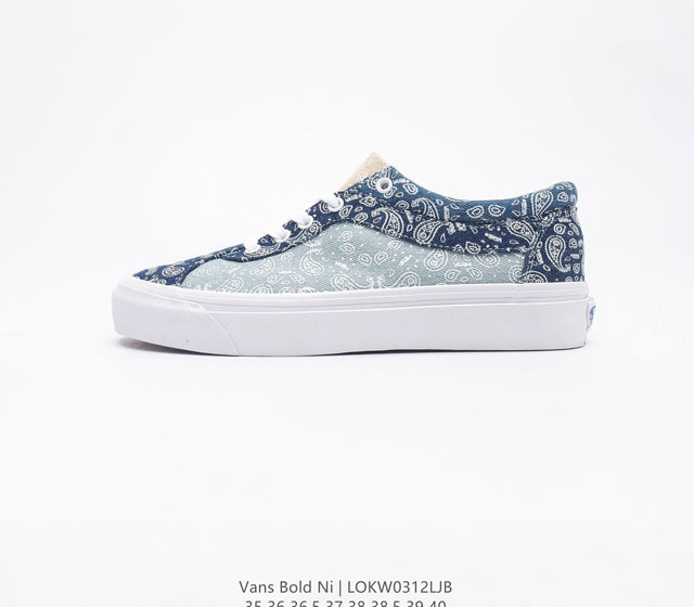 VANS Bold Ni VANS Bold Ni 35 36 36.5 37 38 38.5 39 40 40.5 41 42 42.5 43 44 LOKW0312LJB