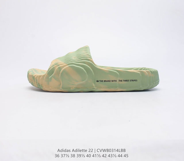 Adidas Original Adilette 22 Slide 22 ADILETTE 22 3D 3D GY1597 36 37 38 39 40 41 42 43 44 45 CVWB0314LBB