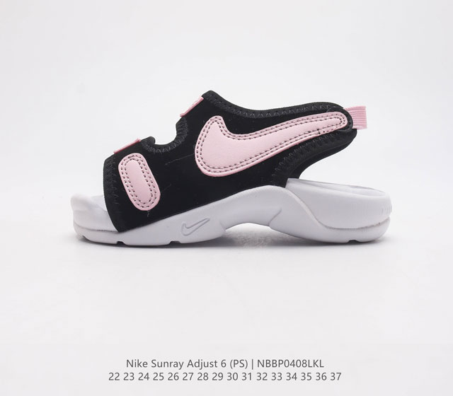 NIKE SUNRAY ADJUST 6 Nike Sunray Ankle Strap DR5709 22-37 NBBP0408LKL