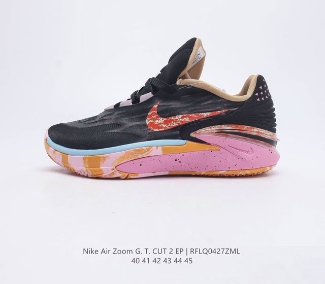 NK Air Zoom GT Cut 2 GT Cut Swoosh TPU Greater Than Logo TPU 1 Zoom Strobel Rea