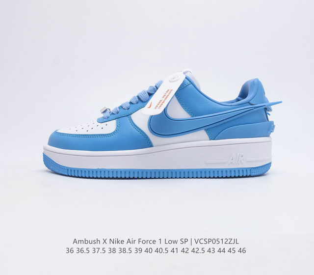 Ambush x Nk Air Force 1 07 Low Swoosh AMBUSH DV3464 102 36 36.5 37.5 38 38.5 39