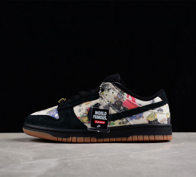 Supreme x Nk SB Dunk Low Rammellzee SB FD8778-001 36 36.5 37.5 38 38.5 39 40 40