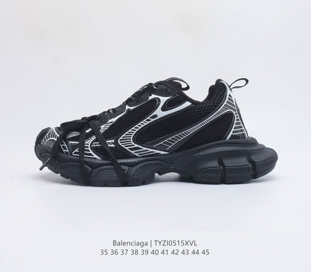 Balenciaga Triple S LOGO TPU 734734 W3XL1 35 36 37 38 39 40 41 42 43 44 45 TYZI