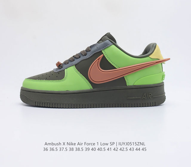 Ambush x Nk Air Force 1 07 Low Swoosh AMBUSH DV3464 101 36 36.5 37.5 38 38.5 39