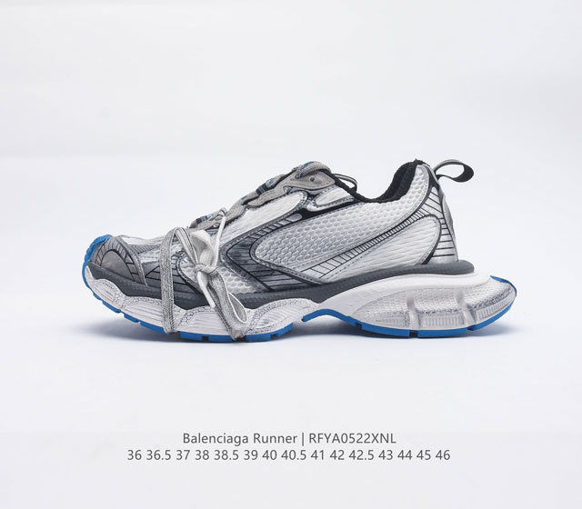 7.0 Balenciaga Runner Kith Four.Color 7.0 21ss 21ss Demna Demna 36 46 RFYA0522X