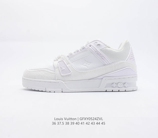 Louis Vuitton LV ZP 3D Logo LV Louis vuitton Trainer Sneaker Low 36 45 GFXY0524