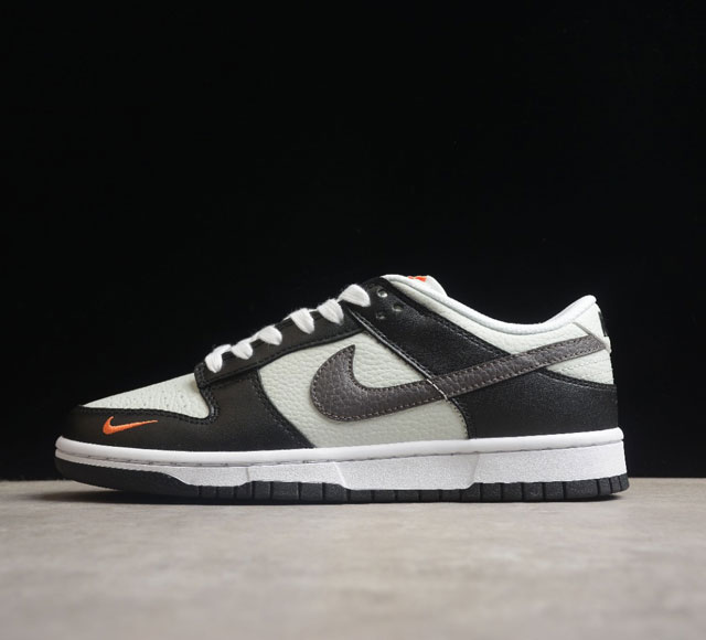 Nk Dunk Low Mini Orange Swoosh SB FN7808 001 S26 22 36 36.5 37.5 38 38.5 39 40