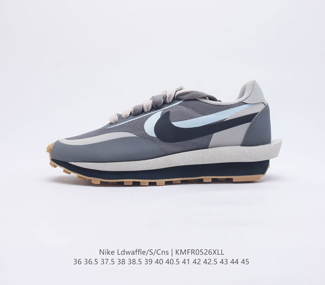 Nike EVA CLOTSacaiNike LDV Waffle Daybreak K.O.D.Cool Grey DH3114-001 36 36.5 3