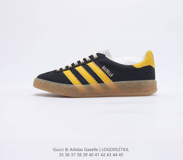 Adidas originalsGucci Gazelle adidasGucci - 80 90 Gazelle Trefoil 35-45 LOGD052