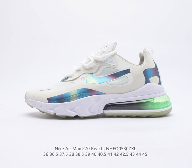 Nike React Air Max 270 React Max Air CT1265-100 36 36.5 37.5 38 38.5 39 40 40.5