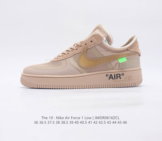 Nike OFF-WHITE x Air Force 1 OW AIR AO4606 36 36.5 37.5 38 38.5 39 40 40.5 41 4