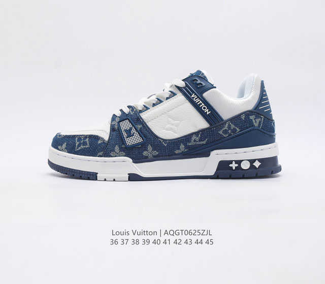 louis Vuitton Lv zp 3D logo lv louis Vuitton Trainer Sneaker Low 36-