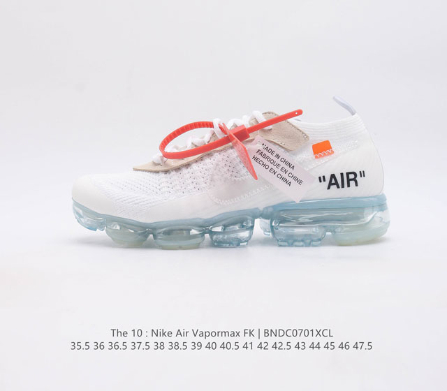 Virgil Abloh off-White X Nike Air Vapormax Flyknit 2.0Black-White # # p Aa3