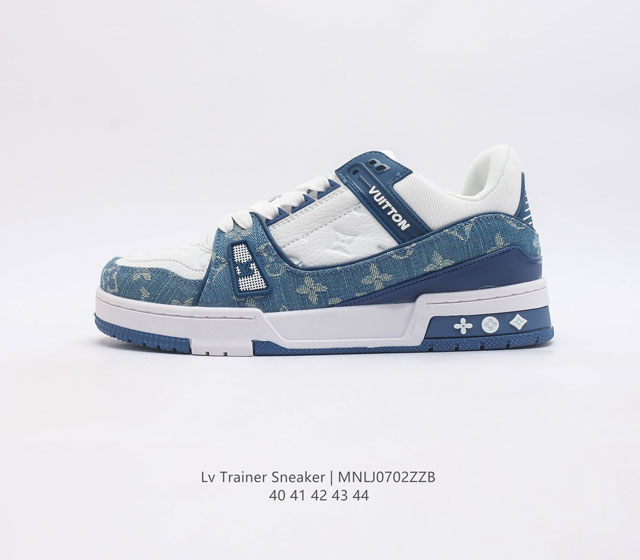 louis Vuitton Lv zp 3D logo lv louis Vuitton Trainer Sneaker Low 40-44