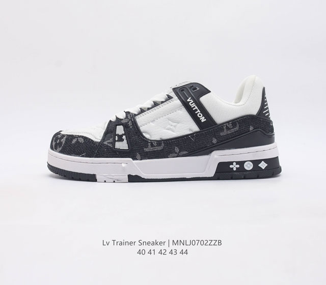 louis Vuitton Lv zp 3D logo lv louis Vuitton Trainer Sneaker Low 40-44